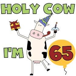 cow_65th_birthday_greeting_cards.jpg?height=250&width=250&padToSquare ...