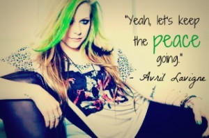 Avril Lavigne Quotes And Sayings