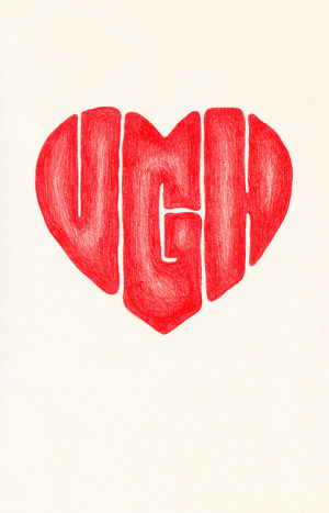 art quotes Typography design heart bored type Moleskine sharpie ...