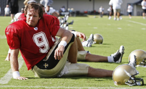 Drew Brees sure has an ugly son.