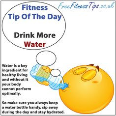 Fitness Quotes Of The Day | Fitness Tip Of The Day – Drink More ...
