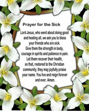 Prayer for the sick