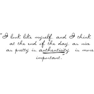 13 Jun 2010 . Personal authenticity (being true to oneself / living as ...