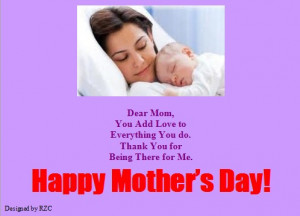 Mothers Day Love Quotes And Sayings ~ I Love You Mom Quotes And ...
