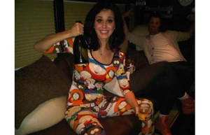 all the love from the #1′s around the world in my new South Park pj ...