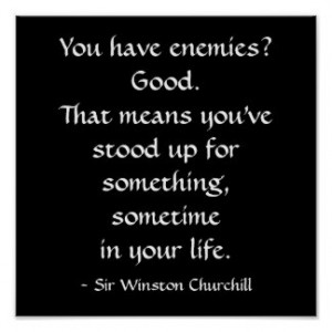 Sir Winston Churchill Quote Posters