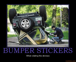 Funny Jeep Bumper Stickers