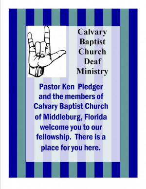 Calvary Baptist Church Deaf Ministry