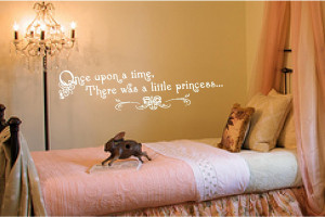 Once Upon A Time Nursery Wall Quote