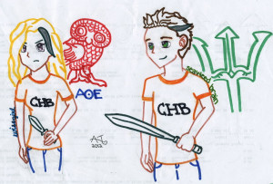 Seaweed Brain and Wise Girl: Percabeth by amueture