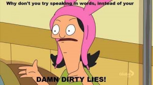 ... To Silence The Haters As Told By Louise Belcher From 