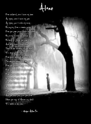 Alone~ Edgar Allan Poe