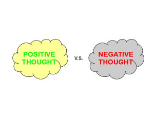 ... powerful your thoughts are, you would never think a negative thought