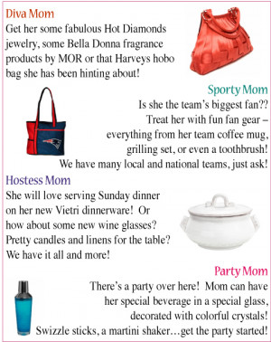 Mother’s Day Gift Giving Guide.. Don’t forget Mother’s Day is ...