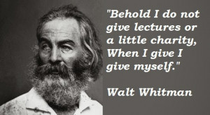Walt Whitman is America