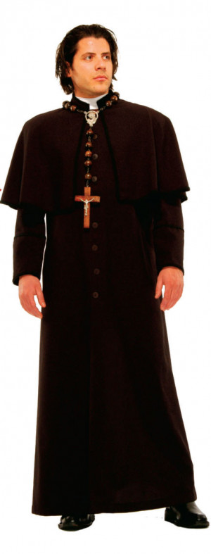 deluxe priest or pope costume priest costume religious costumes