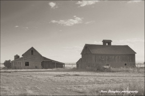 Dust Bowl Echoes: Dust Bowl echo - Abandoned farm SE Colorado