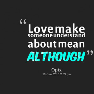 Understanding Love Quotes