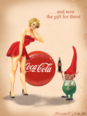 Coca-Cola Pin Up Girl