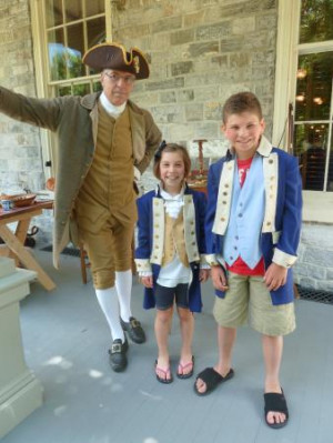 John Harris Simon Cameron Mansion John Harris Jr re enactor meets