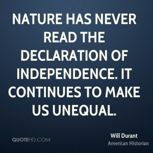 Will Durant Nature Quotes