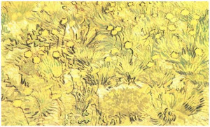 Vincent van Gogh's Field of Yellow Flowers, A Painting