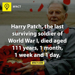 8fact | Harry Patch