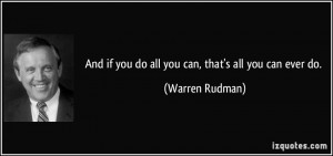 More Warren Rudman Quotes