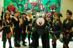 Sucker Punch group cosplay at Toycon 2011