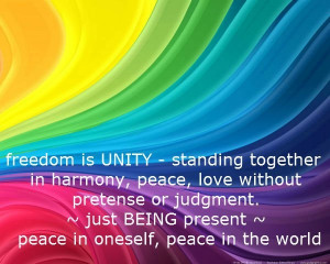 Freedom is UNITY