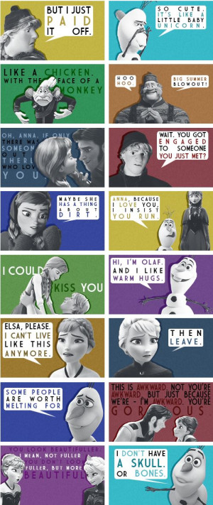Frozen Quotes The perfect pin for tonight since me and @brandon2895 ...
