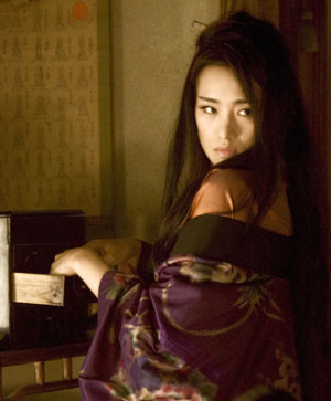Gong Li as Hatsumomo in Memoirs of a Geisha