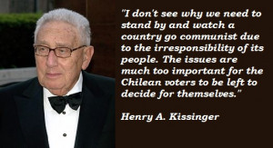 Liked these Henry Kissinger quotes ? Then share them with everyone you ...