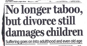 ... divorced families have their say on the effects of their parents