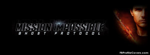 mission impossible 4 Facebook timeline cover