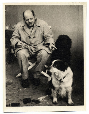 Jackson Pollock with Gyp and Ahab