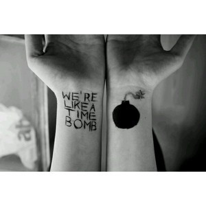 ... Wallflower tattoo :) I wish I could cover my body in book quotes. 3