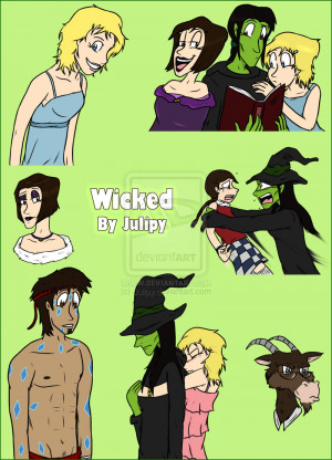 wicked by julipy fan art digital art drawings books novels wicked fan ...