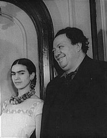 Frida Kahlo et Diego Rivera en 1932.