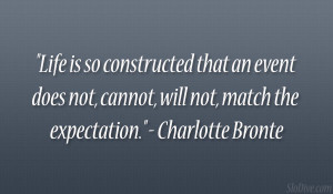 Charlotte Bronte Quote
