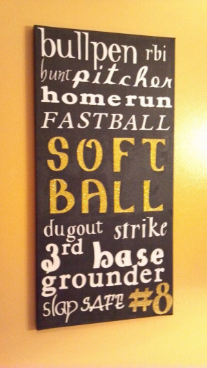 ... 3rd base grounder slap safe #8 **Not mine but I would love to have one