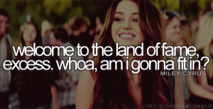 tagged as: miley cyrus. party in the usa. gif. lyrics. quote ...