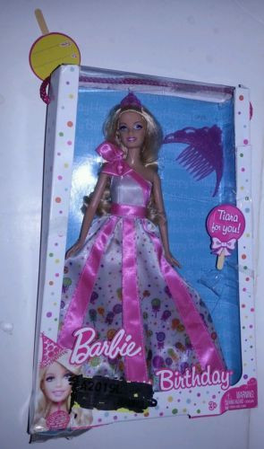 Happy Birthday Barbie 2010 T7364 Lollipop Dress
