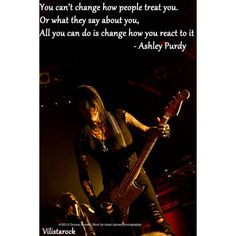black veil brides' Ashley Purdy is an awesome bassist More