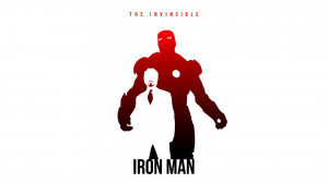 Minimalistic Iron Man Marvel Comics Posters Fan Art Avengers