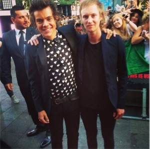 Harry and Tom Atkins at the This Is Us Premiere!
