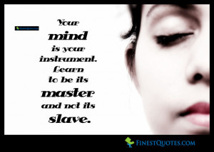 Master Your Mind Quotes
