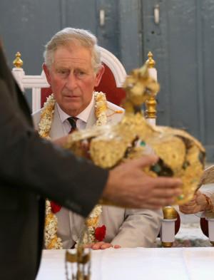Prince Charles Visits Jew Town, India – Photos