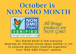 Octo­ber is Non GMO Month!