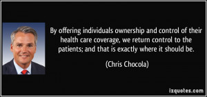 More Chris Chocola Quotes